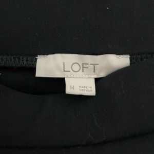 Black loft skirt size m